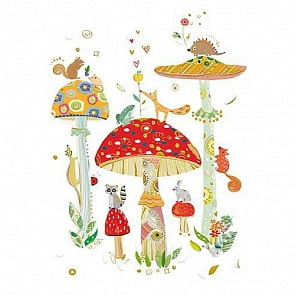 Открытка – Грибы (Turnowsky, MO7325k)