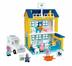 Больница Свинки Пеппы, 112 деталей (BIG, 57081)