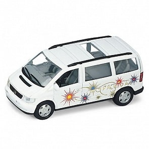 Машинка MB V-Class, масштаб 1:34-39 (Welly, 49736)