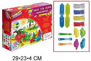 Набор для лепки «Динозаврия» из серии Креатто (Росмэн, 30413ros)