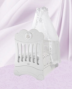 Кровать детская Fms Chaton Bianco (Feretti, L- CHT- 01-FMS)