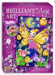 Мозаика со стразами Magic Crystal – Бабочка (Лапландия, 64566б)