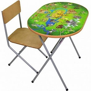 Комплект детской мебели Фея - Досуг 302 - Рыцари (Фея, 0005696)