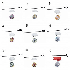 Волчок Свич Страйк и пусковое устройство из серии Bey Blade (Hasbro, e0723)