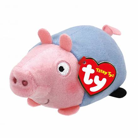 Мягкая игрушка Teeny Tys - Свинка Джордж, 11 см 