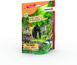 Пакетик-сюрприз Wild Life L 3 фигурки (Schleich, 87861/0764) - миниатюра