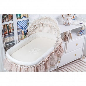 Комплект для колыбели Симплисити – Тедди, 2 предмета (Makkaroni Kids, 00-0014118)