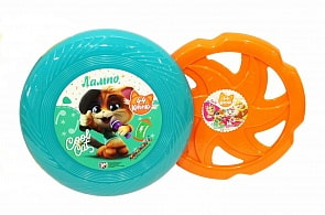 Набор летающих тарелок №2: фрисби, звезда, лицензия 44 котенка (НЛТЛ02)