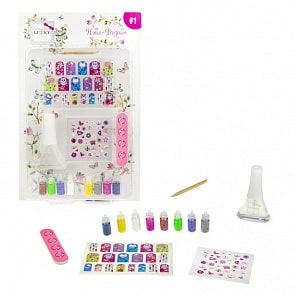Lukky. Набор для дизайна ногтей Нэйл-дизайн – Бабочки (Lukky, Т16791)