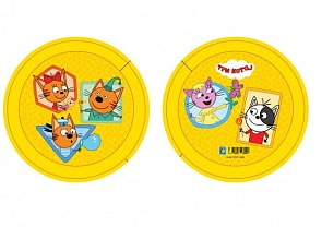 Мяч пвх Три Кота, полноцветный, 15 см (1toy, Т17580) (ассортимент)