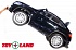 Электромобиль Mercedes-Benz AMG GLE63 Coupe, цвет - черный глянец  - миниатюра №5