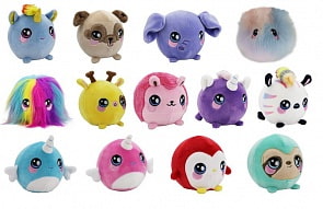 Фигурки Squeezamals / Скуизамалс – Животные, 2 серия, 9 см, 13 видов (Beverly Hills Teddy Bear, SQS00712)