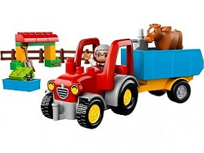 Lego Duplo. Сельскохозяйственный трактор (LEGO Group, 10524-L)