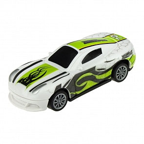 Машинка 2в1 инерционная CrashFest Cold Flame, разборная, 10 см, блистер (1toy, Т17090-16)