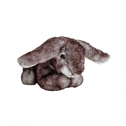 Мягкая игрушка – Заяц лежачий, 18 см 