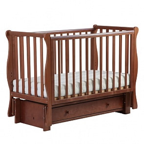 Кровать маятниковая продольная КУБАНОЧКА БИ 40.3 Кубаночка-4 (орех светлый)