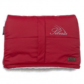 Муфта меховая для коляски Nuovita Siberia Bianco Rosso/Красный (Nuovita, NUO-mSIBB_2006)