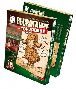 Набор для выжигания «Веселые завитушки» (Фантазер, 367017ФН)