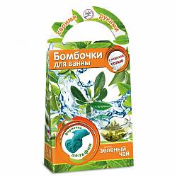 Бомбочки для ванн своими руками - Зеленый чай (Аромафабрика, С0705sim) - миниатюра
