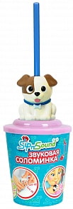 Звуковая соломинка – Белая собака. Sip'n Sound (The Lokumal Group, 16006-4)