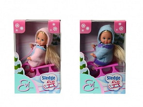 Кукла Еви на санях (Simba, 5735866) 