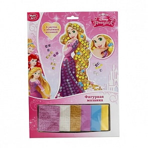 Набор для творчества Disney Принцессы - Фигурная мозаика со стразами (Multiart, MSA-EP200-PRsim)