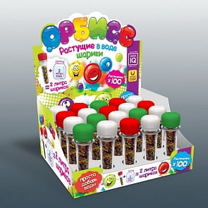 Набор для экспериментов - Растущие в воде шарики Орбисс (Каррас, R200/1)