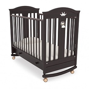 Кровать детская Гандылян К-2002-29 Даниэль, махагон (Gandylyan, GAN-К-2002-29_махагон)