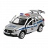 Машина Lada Granta Cross 2019 - Полиция, 12 см, инерционный механизм, цвет серебристый  - миниатюра №3