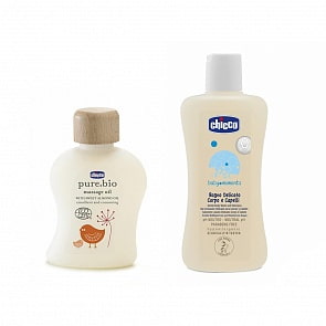 Набор - Масло для тела и шампунь (Chicco, 1797.00)