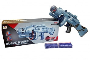 Мегабластер, стреляющий мягкими снарядами, 40 штук (ABtoys, PT-00926) 