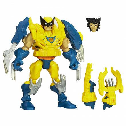 Avengers-2. Электронная разборная фигурка с оружием Wolverine «Росомаха» 