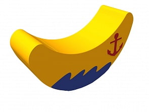 Мягкая контурная игрушка-качалка - Волна (Romana, ДМФ-МК-01.10.03)