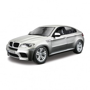 Металлическая  сборная машинка BMW X6M (BBURAGO, 18-15054)