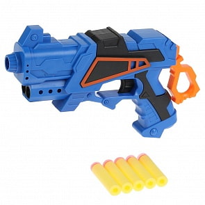 Бластер стреляет мягкими пулями, на блистере (Играем вместе, B1556149-R)