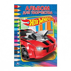 Раскраска по номерам А5 Хот Вилз (Умка, 978-5-506-01801-8)