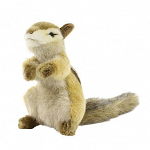 Мягкая игрушка - Бурундук, 18 см (Hansa, 3828)