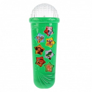 Развивающий микрофон, 14 песен детского сада, голоса животных, свет и звук (Умка, HT770E)