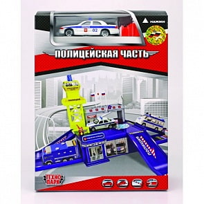Полицейская дежурная часть с машиной и пусковой установкой (Технопарк, 28516sim)