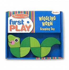 Деревянная развивающая игрушка - Первые навыки - Червячок (Melissa&Doug, 3031_md)