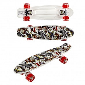 Скейт Navigator, цвет белый (1 Тoy, Т17034)