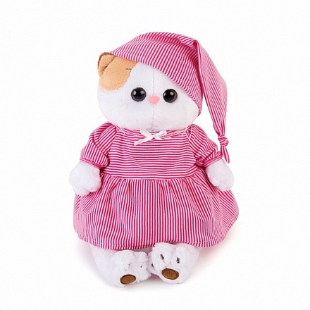 Мягкая игрушка - Кошка Ли-Ли в розовой пижамке, В1, 24 см 