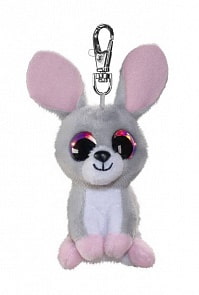 Брелок - Кролик Pupu, серый, 8,5 см (Lumo Stars, 55033)