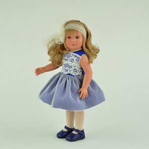 Кукла Нелли с шифоновым бантиком, 43 см. (Asi, 252470)