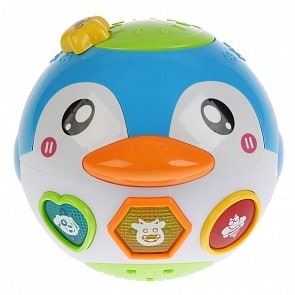 Интерактивный танцующий пингвиненок - Потеша, свет и звук (Zhorya, ZY719424)