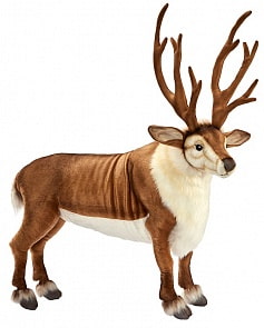 Мягкая игрушка - Северный олень стоящий, 65 см (Hansa, 6860-hns)