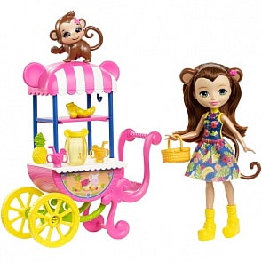 Игровой набор Mattel Enchantimals - Фруктовая корзинка (Mattel, FCG93)
