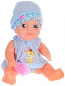 Пупс в коробке, пьет, писает, закрывает глазки, 20 см (Карапуз, Y20DP-BB-RUsim)