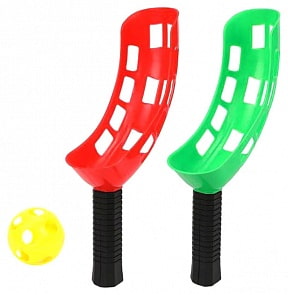 Игра - Поймай мячик, 2 ловушки и мяч (Наша Игрушка, 1128B)