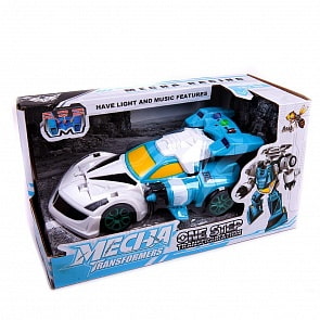 Робот-трансформер, световые и звуковые эффекты (Junfa Toys, D622-H046A)